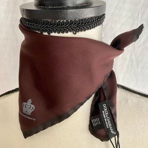 NWT Dolce&Gabbana scarf/handkerchief.